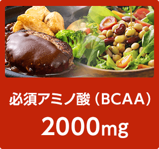 必須アミノ酸（BCAA）2000mg